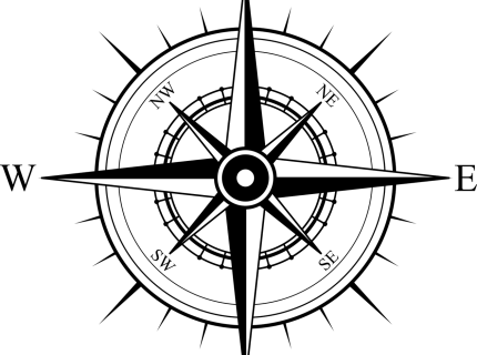 north