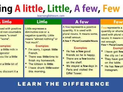 a little