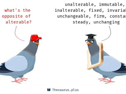 alterable