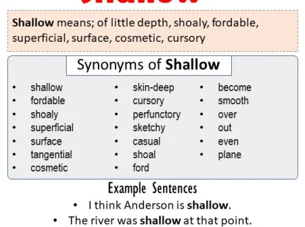 shallow