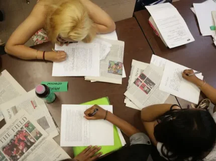 the school paper