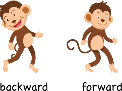 backward