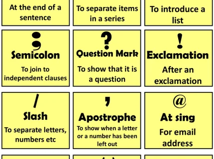 punctuate